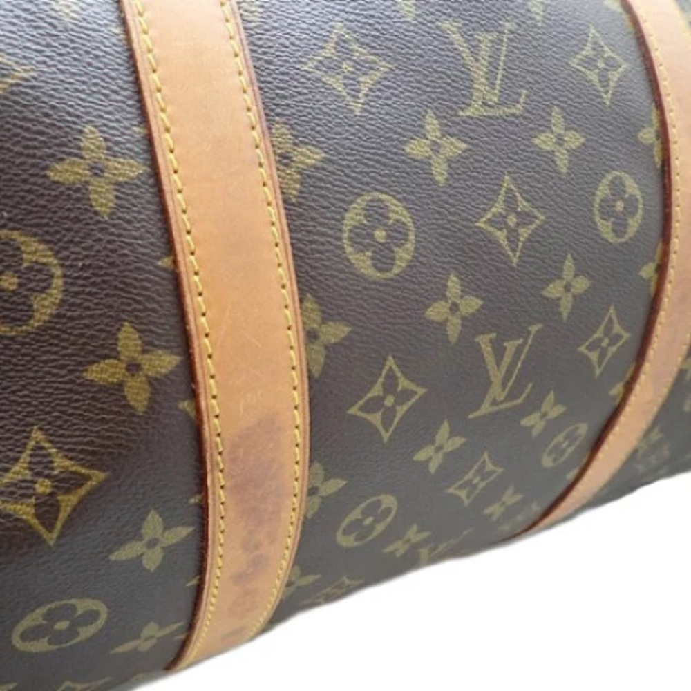 Authentic Louis Vuitton keepall 60 monogram travel duffle bag unisex - Picture 10 of 12